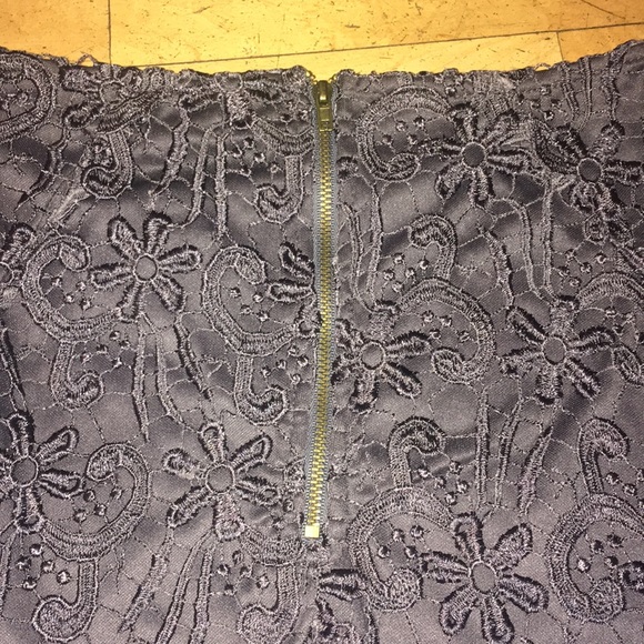 Altar’d State charcoal lace skirt - Picture 5 of 7
